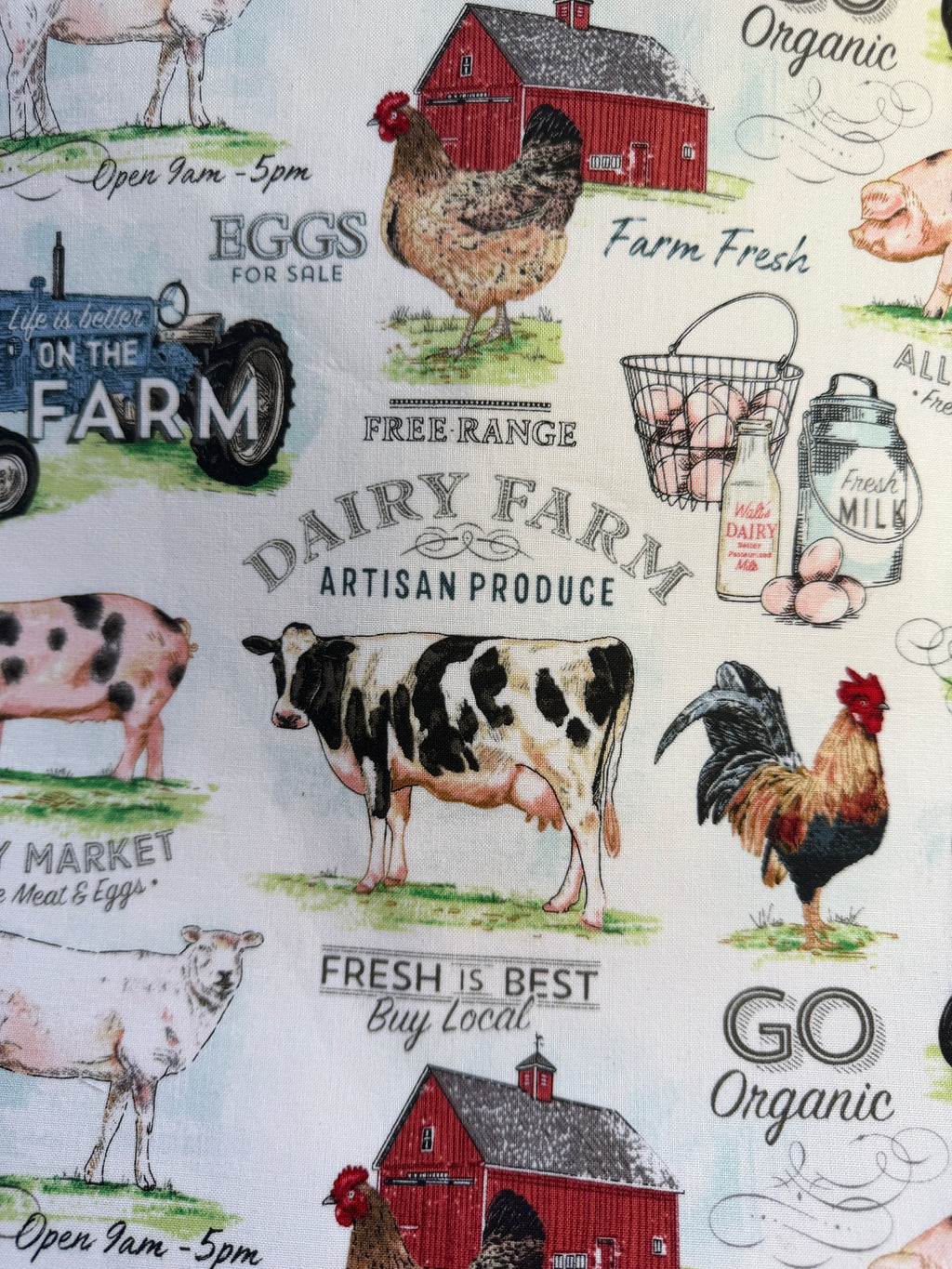Country Farmhouse Project Bag