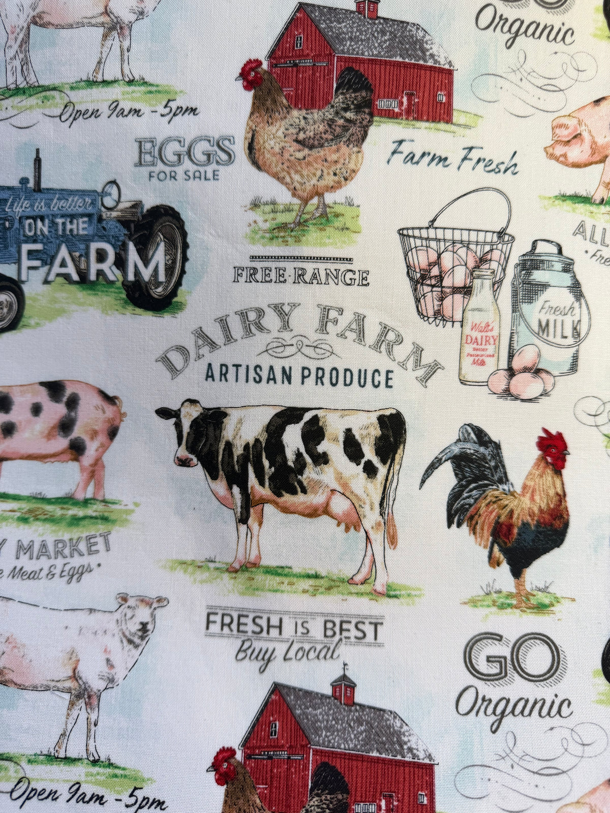 Country Farmhouse Project Bag