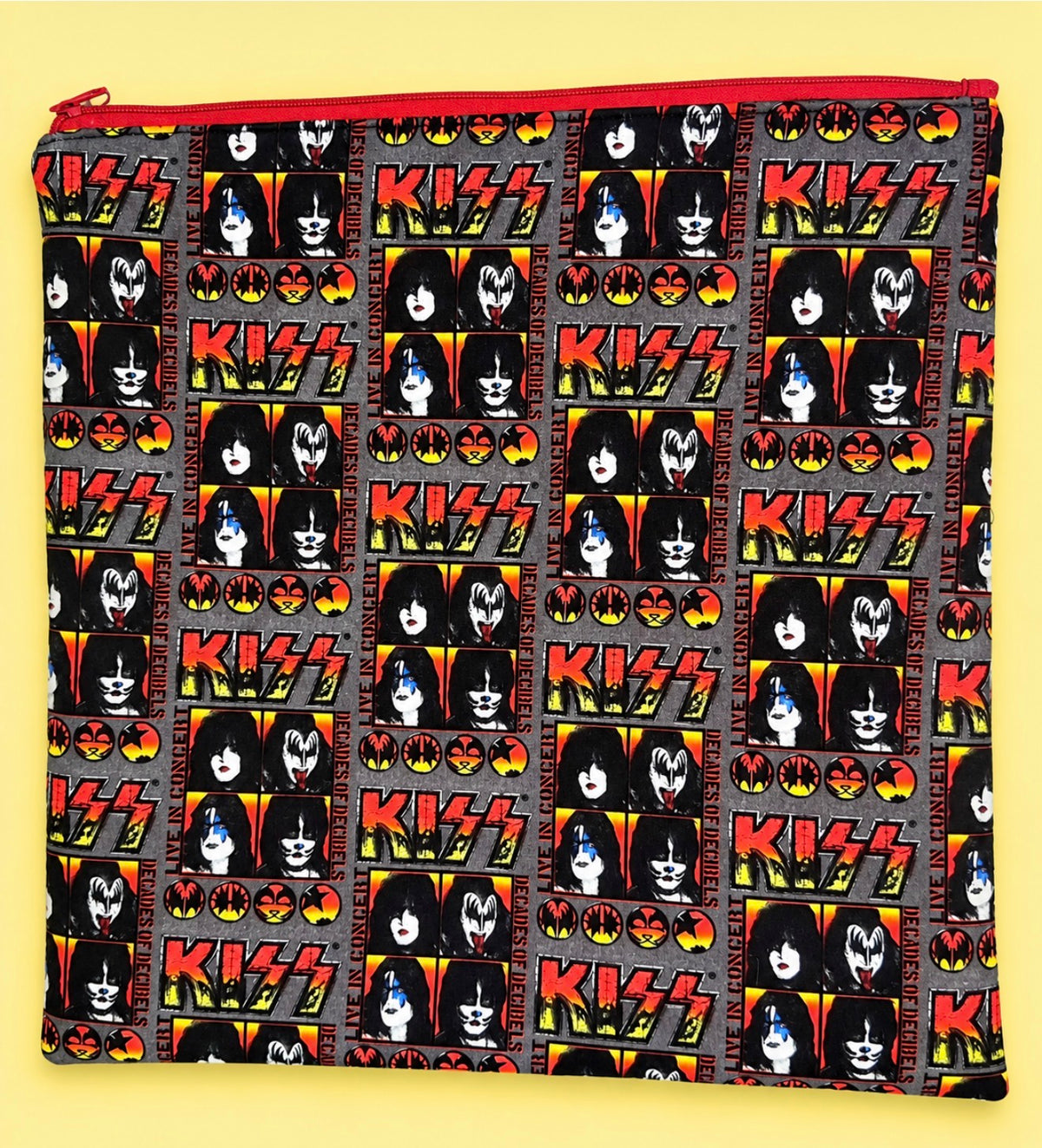 Project Bag for Cross Stitch with Rock Stars
