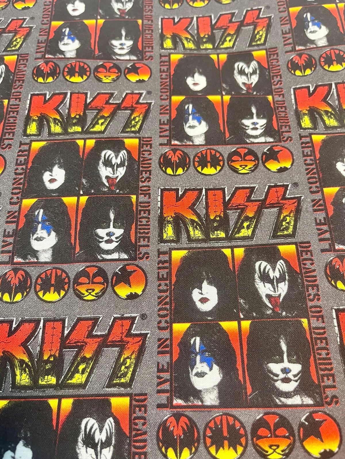 Project Bag for Cross Stitch with Rock Stars