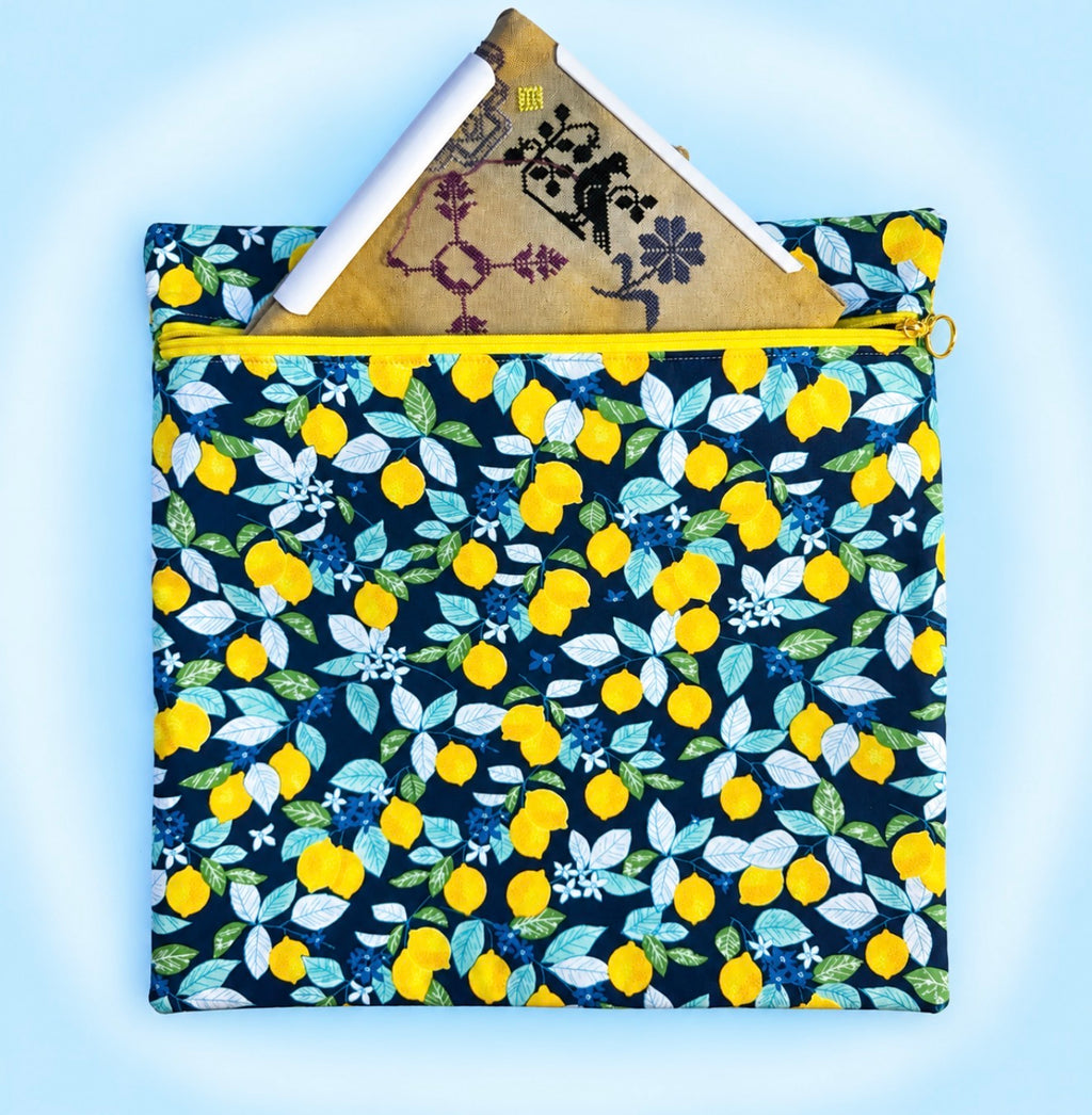 Lemon Garden Project Bag