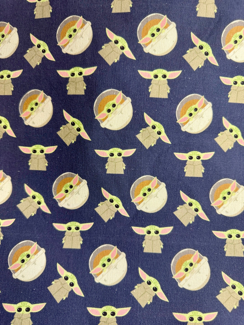 Project Bag for Cross Stitch with baby aliens