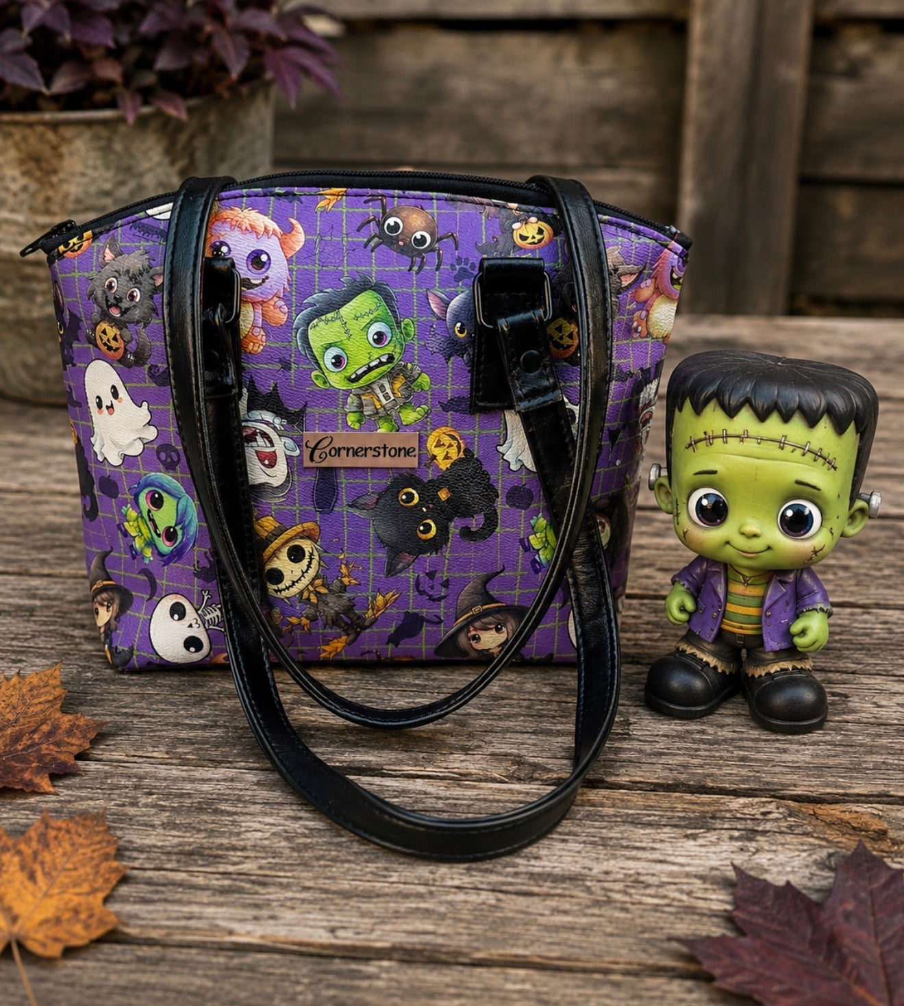 Little Monsters Halloween/fall bag